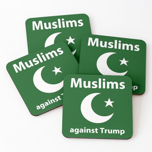 Artikelvorschau, Muslime gegen Trump entworfen und verkauft von Rachel the Artist .