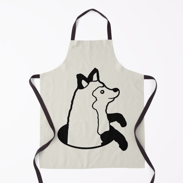 Item preview, Fox Looks Funny Out Of Ground Hole Happy Cool Cute designed and sold by shirt-o-mat.