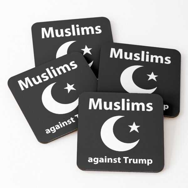 Artikelvorschau, Muslime gegen Trump entworfen und verkauft von Rachel the Artist .