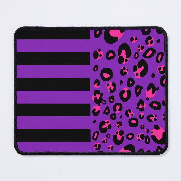 Item preview, Stripes And Leopard Print (Purple and Pink Version) designed and sold by JanGrackle.