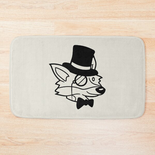 Item preview, Red Fox Sir Mr. Top Hat Monocle Glasses Rich Man designed and sold by shirt-o-mat.