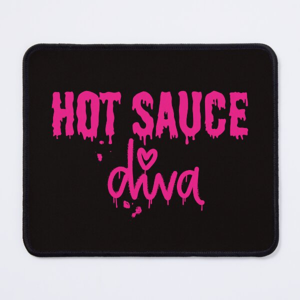 Item preview, Hot Sauce Diva Funny Bold Cooking Culinary Chef Food Lover designed and sold by MagicSD Designs.