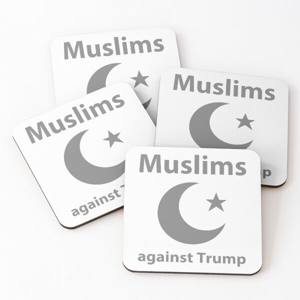 Artikelvorschau, Muslime gegen Trump entworfen und verkauft von Rachel the Artist .