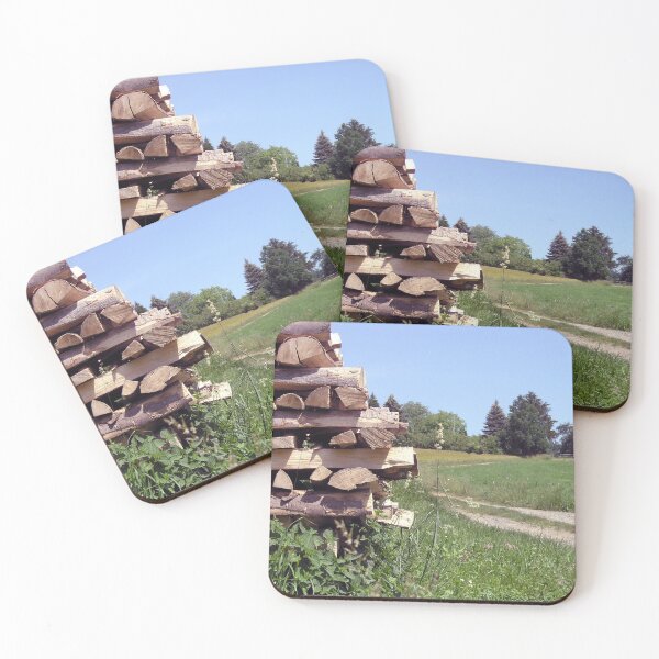 Item preview, Photo close-up of woodpile designed and sold by PM-Artistic.