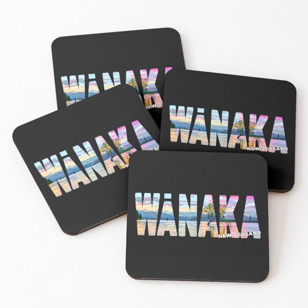 Item preview, WĀNAKA New Zealand - Lake Tree South Island Sunset Glow designed and sold by Adam Gormley.
