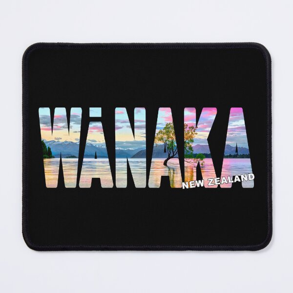 Item preview, WĀNAKA New Zealand - Lake Tree South Island Sunset Glow designed and sold by Adam Gormley.