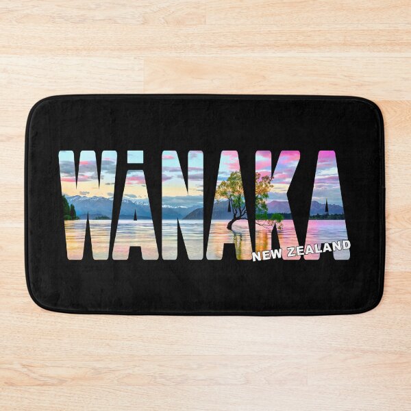 Item preview, WĀNAKA New Zealand - Lake Tree South Island Sunset Glow designed and sold by Adam Gormley.
