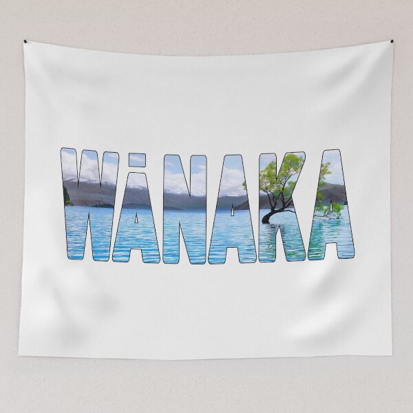 Item preview, WĀNAKA - Lake Willow Tree South Island New Zealand Fresh designed and sold by Adam Gormley.