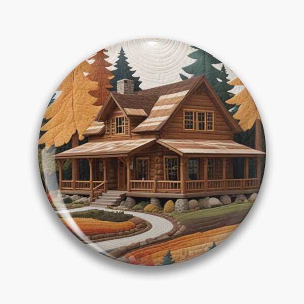 Item preview, Log Cabin Quilt designed and sold by AlienVisitor's Stuff.