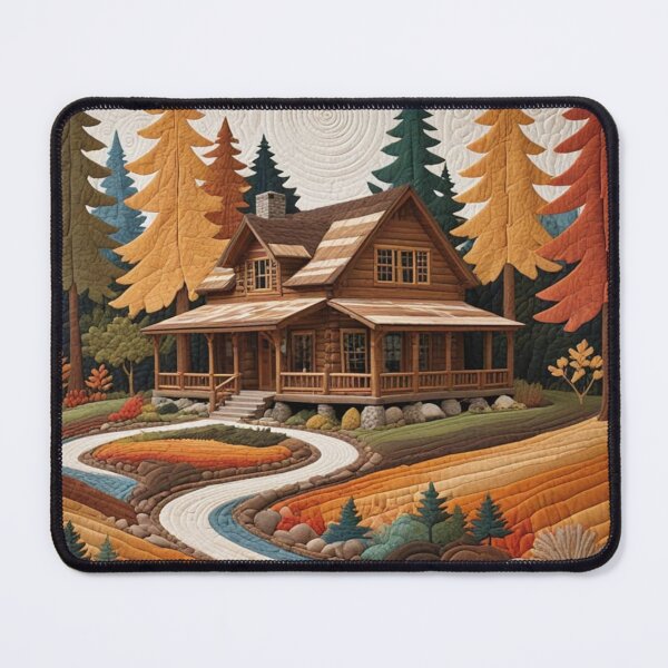 Item preview, Log Cabin Quilt designed and sold by AlienVisitor's Stuff.