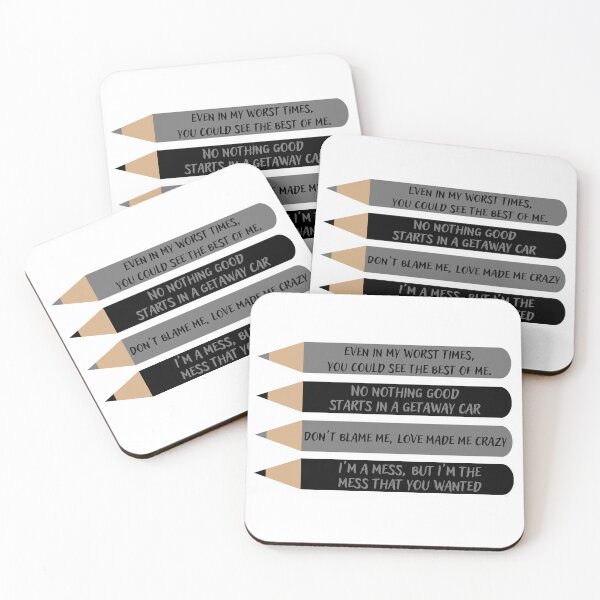 Item preview, Taylor Swift lyric pencils designed and sold by broadwaygirl142.