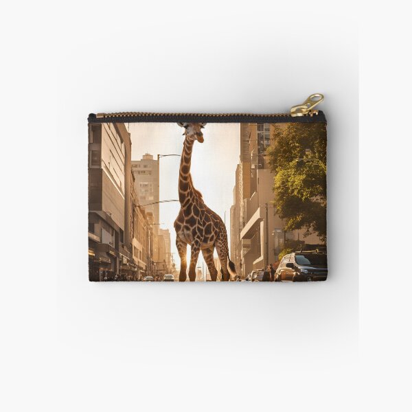 Item preview, Wild Giraffe in Town, Giraffe, Town, designed and sold by GOLDENGARDENART.