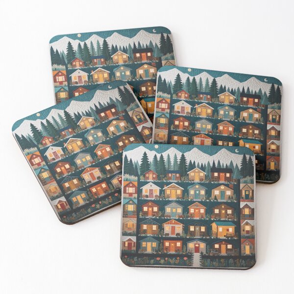 Item preview, Mountain Village designed and sold by AlienVisitor's Stuff.