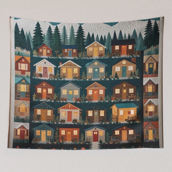 Item preview, Mountain Village designed and sold by AlienVisitor's Stuff.