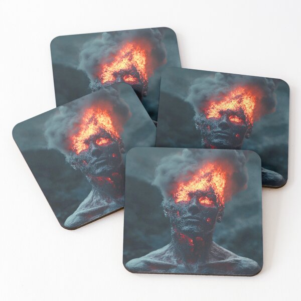 Item preview, Burning Head designed and sold by Dogtooth Director.