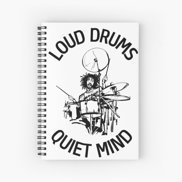Item preview, Loud Drums Quiet Mind: does making music also help your ADHD? designed and sold by Dollycat Industries.