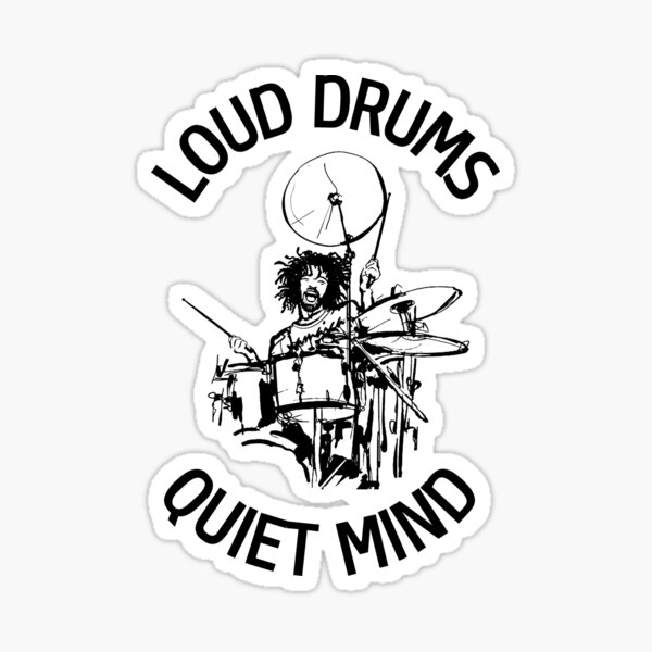Artikel-Vorschau von Loud Drums Quiet Mind: Hilft Musizieren auch bei ADHS?, designt und verkauft von Dollycat Industries.