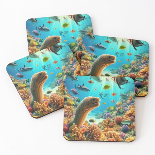 Item preview, Fish Near The Great Barrier Reef designed and sold by MajesticPx.