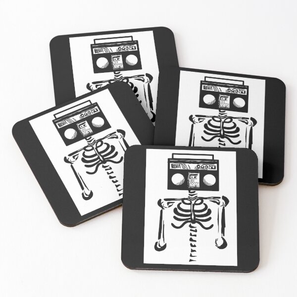 Item preview, B&W Skelly Box designed and sold by Paint Water.