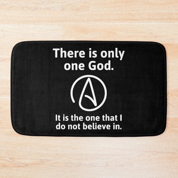 Item preview, Monotheistic atheist humorous design  designed and sold by Rachel the Artist .