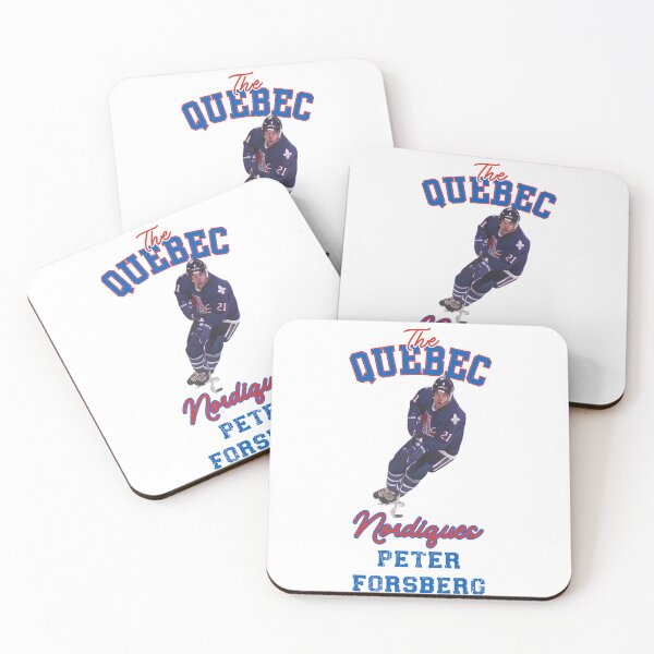 Item preview, Peter Forsberg Quebec Nordiques Tribute Poster designed and sold by Thogan0416.