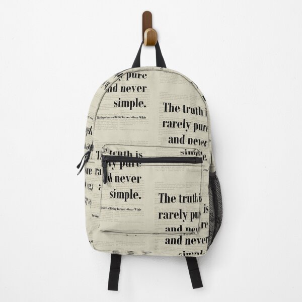Item preview, Oscar Wilde Importance of Being Earnest Quote designed and sold by kakarikihill.