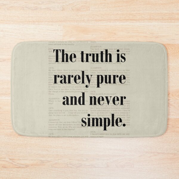 Item preview, Oscar Wilde Importance of Being Earnest Quote designed and sold by kakarikihill.
