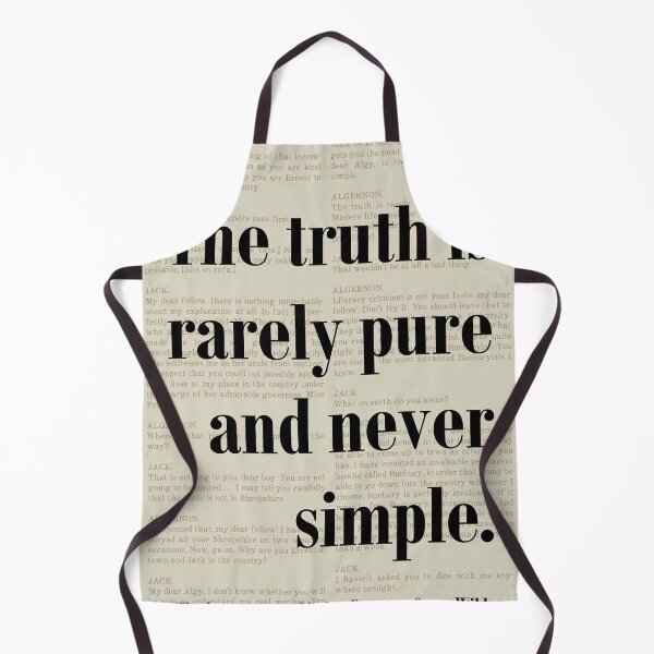 Item preview, Oscar Wilde Importance of Being Earnest Quote designed and sold by kakarikihill.