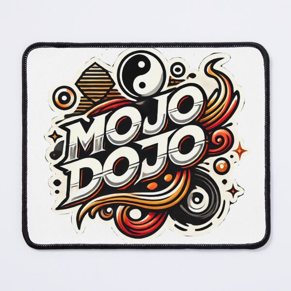 Item preview, Pegatina de Mojo Dojo designed and sold by iiBellaArt.