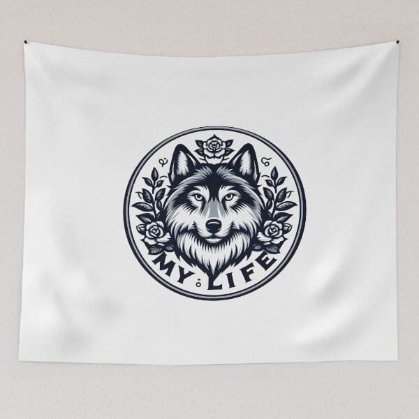 Item preview, Mysterious Wolf designed and sold by salomonkr2.