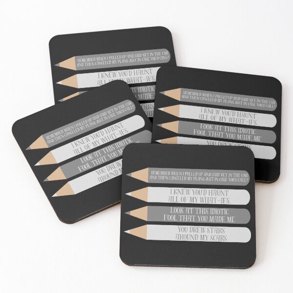 Item preview, Taylor Swift lyric pencils designed and sold by broadwaygirl142.