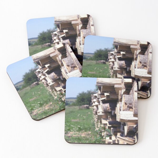 Item preview, Photo close-up of woodpile designed and sold by PM-Artistic.
