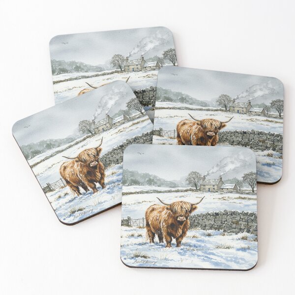 Item preview, Highland Cows Collection designed and sold by InkbrushStudios.