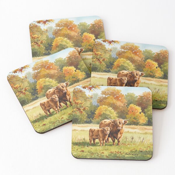 Item preview, Highland Cows Collection designed and sold by InkbrushStudios.