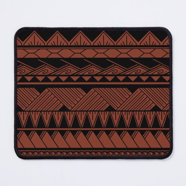 Item preview, Black and Terracotta Tribal Pattern designed and sold by Steeb757.