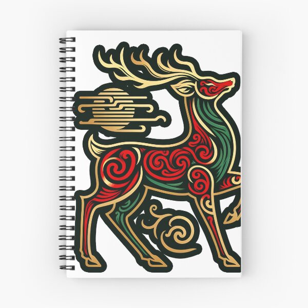 Item preview, Auspicious deer designed and sold by aliraweb.