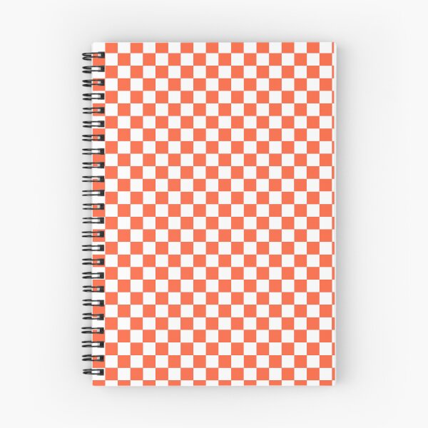 Item preview, Orange and White Checkered Pattern  designed and sold by ArtByMarkDesign.