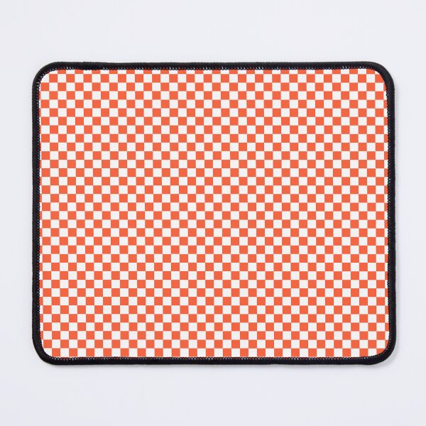 Item preview, Orange and White Checkered Pattern  designed and sold by ArtByMarkDesign.