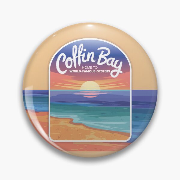 Item preview, Coffin Bay Sticker designed and sold by Random Designs.