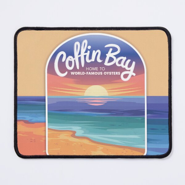 Item preview, Coffin Bay Sticker designed and sold by Random Designs.
