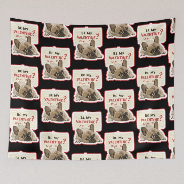 Item preview, Bored Pug - Be my Valentine? designed and sold by OJ-Creatives.
