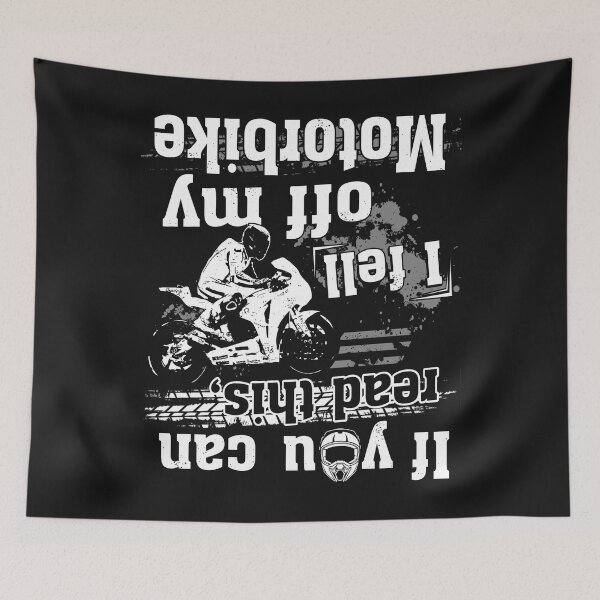Item preview, Motorbike If You Can Read This I Fell Off My Bike T-Shirt designed and sold by StreetArtPro.