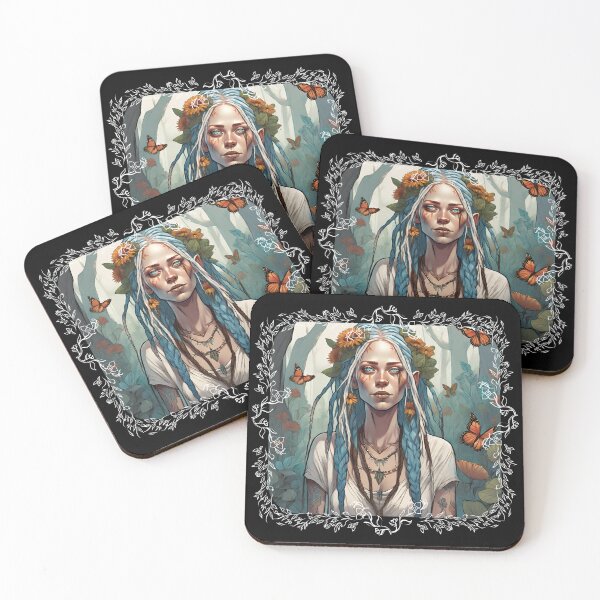 Item preview, Forest Guardian – Ethereal Loc’d Elf  designed and sold by Tassiedreads.