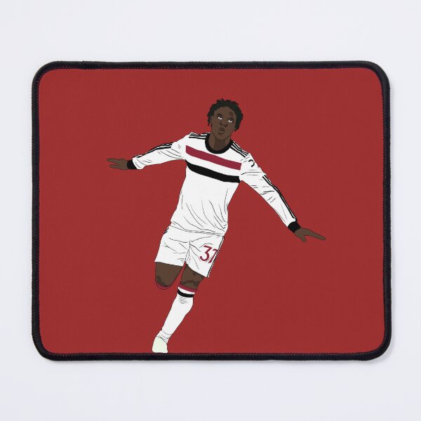 Item preview, Kobbie Mainoo Goal Celebration Minimalist designed and sold by Hevding.