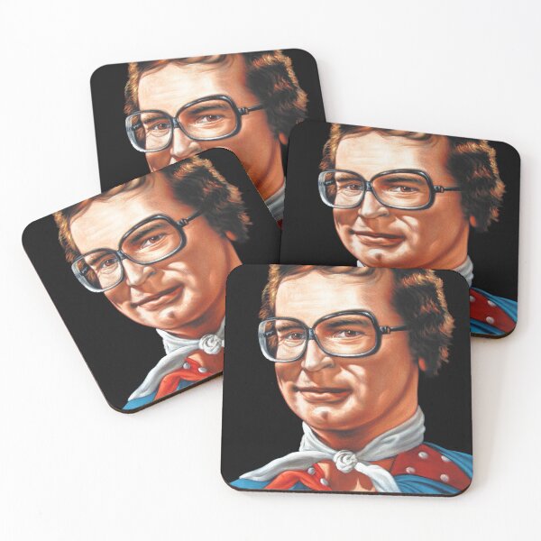 Item preview, Charles Nelson Reilly portrait, oil on black velvet by Jorge Torrones ver5 designed and sold by velvetify.com.