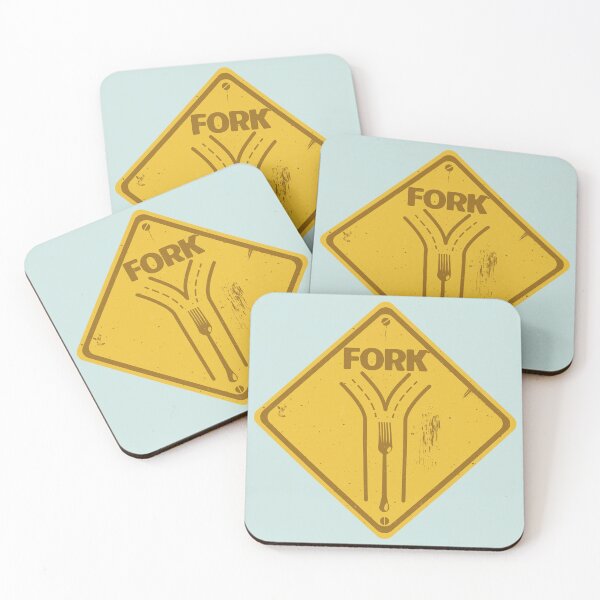 Item preview, Fork in the road funny traffic sign designed and sold by piedaydesigns.