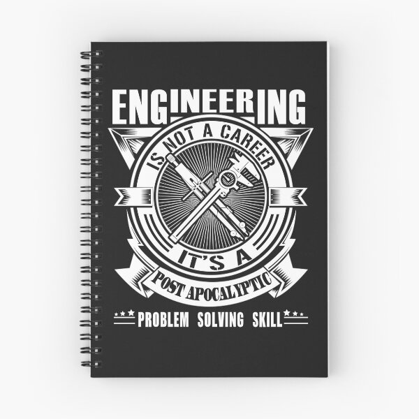 Item preview, Engineering is not a career it's a Post Apocalyptic Problem Solving skill designed and sold by StreetArtPro.