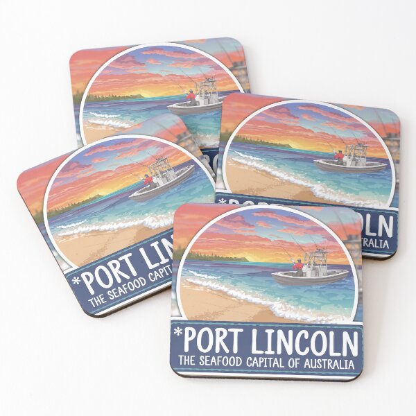 Item preview, Port Lincoln large sticker designed and sold by Random Designs.