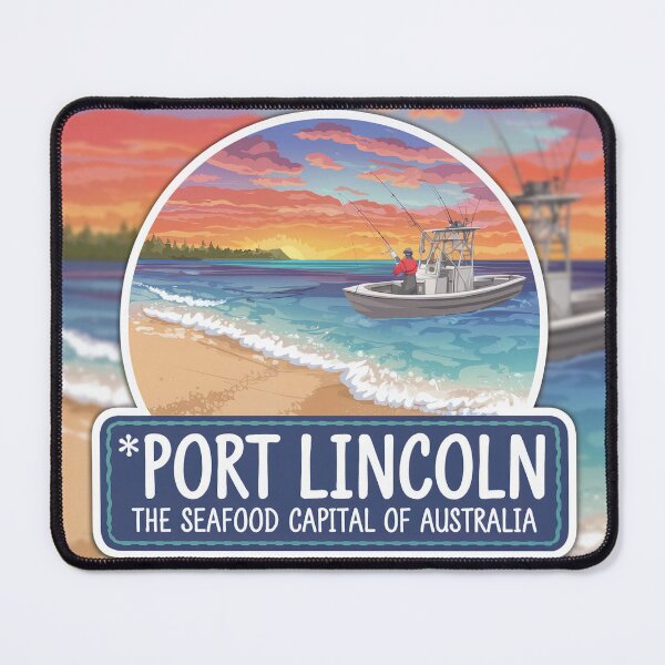 Item preview, Port Lincoln large sticker designed and sold by Random Designs.