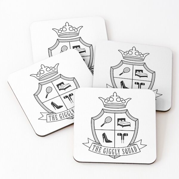 Item preview, Giggly Squad Crest | Black designed and sold by monsteramadness.